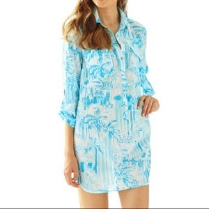 Lilly Pulitzer Captiva Tunic Cover Up🐬🌴